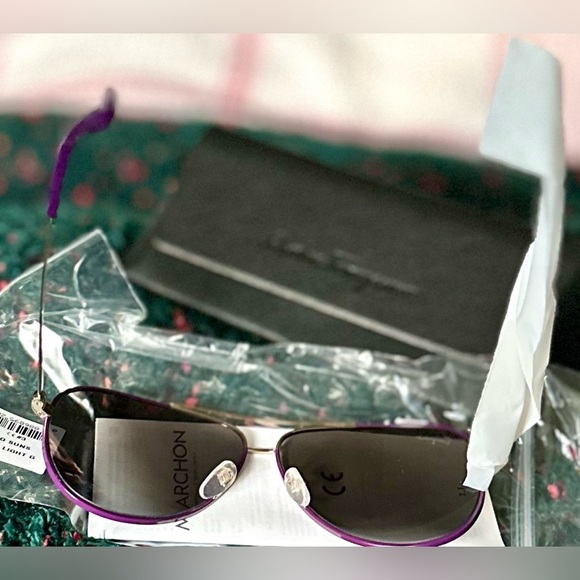 ✨RARE FERRAGAMO NWT WOMEN\'S SF 131S 736 60mm Sunglasses main image 11